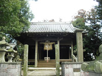 上岩田老松神社